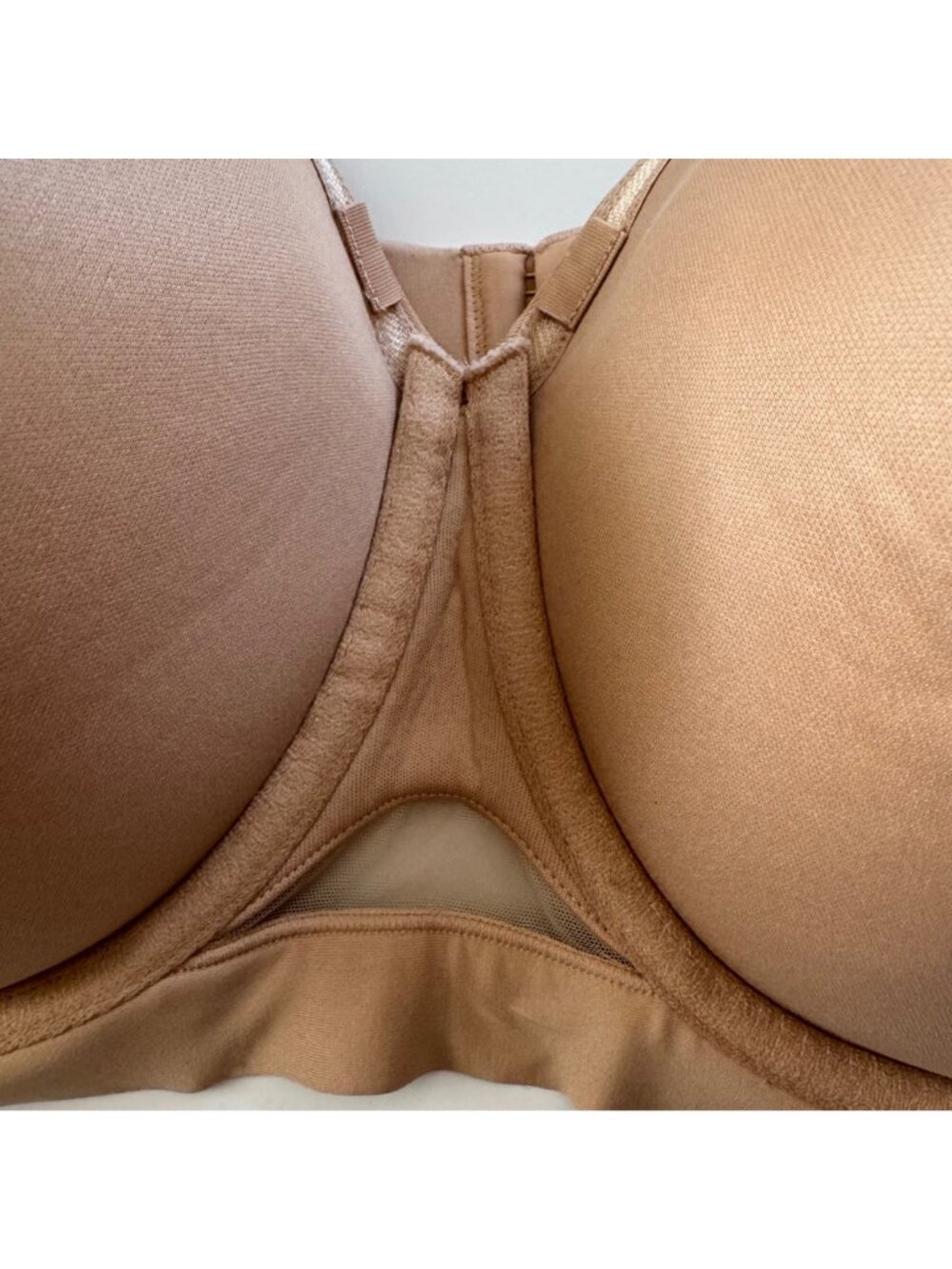 Cacique Cacique Comfort Bliss Strapless Convertible Bra Nude 54D Recycled Nylon - Picture 9 of 14